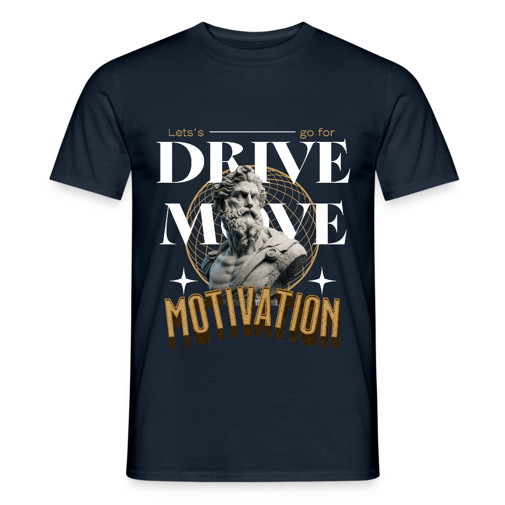 Motivation T-Shirt - navy