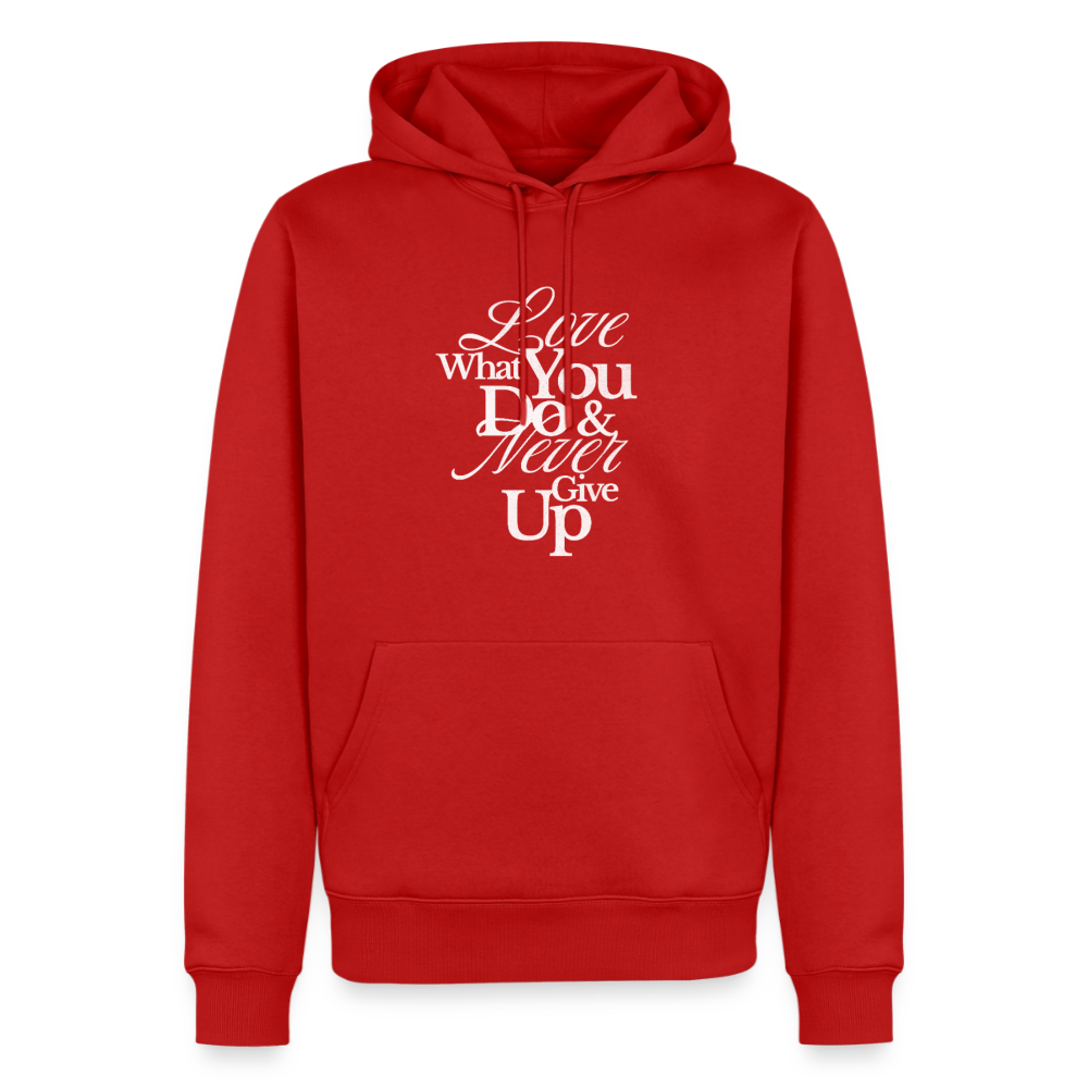Love What You Do Premium Hoodie - red