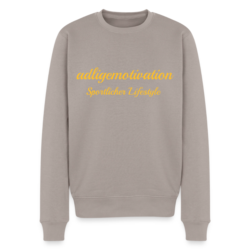 Sportlicher Lifestyle Premium Sweatshirt - taupe