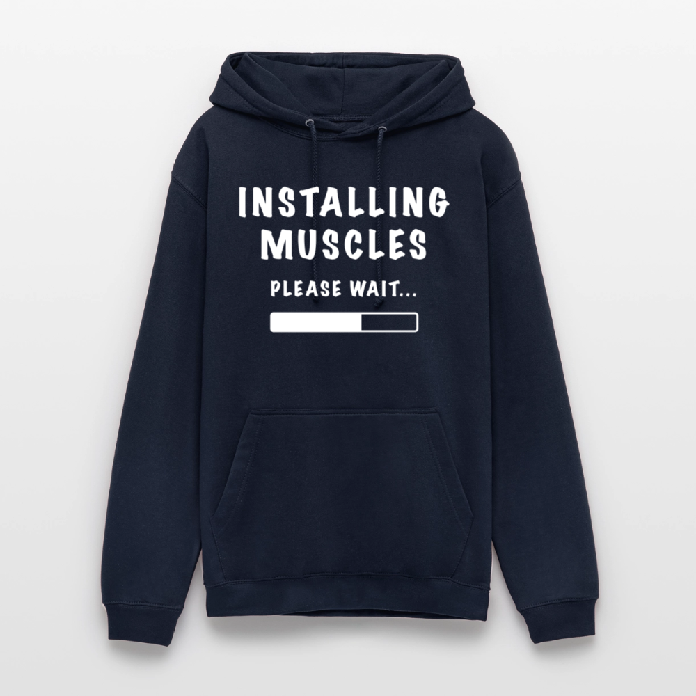 INSTALLUNG MUSCLES  Hoodie - navy