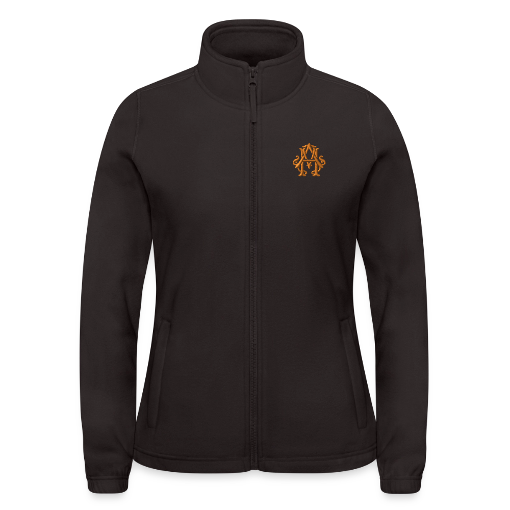 adligemotivation Fleecejacke North - dark chocolate