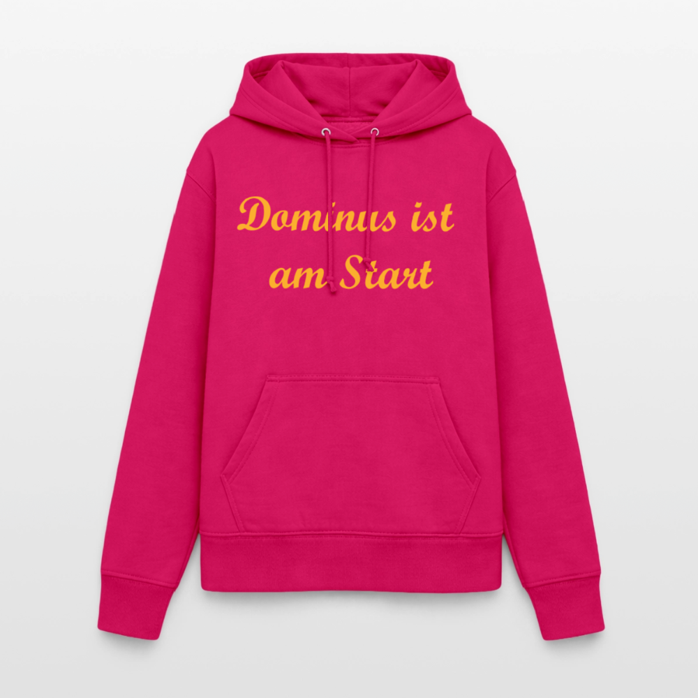 Dominus ist am Start Hoodie Woman - dark pink