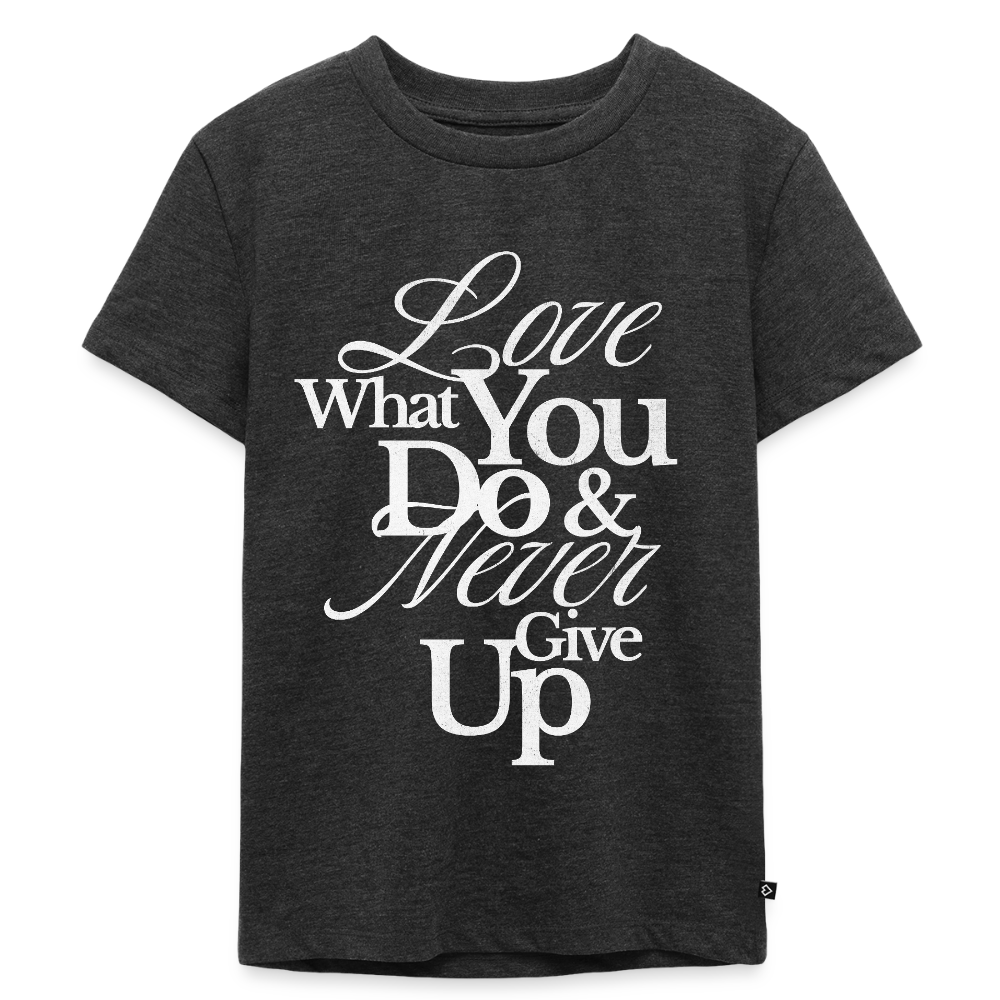 Love What You Do Premium T-Shirt - heather anthracite