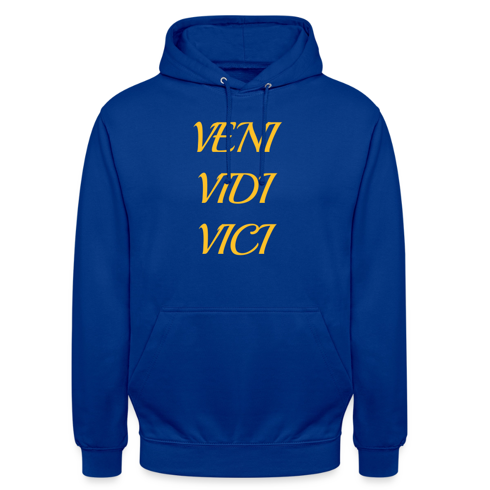 Veni, vidi, vici Hoodie - bright royal