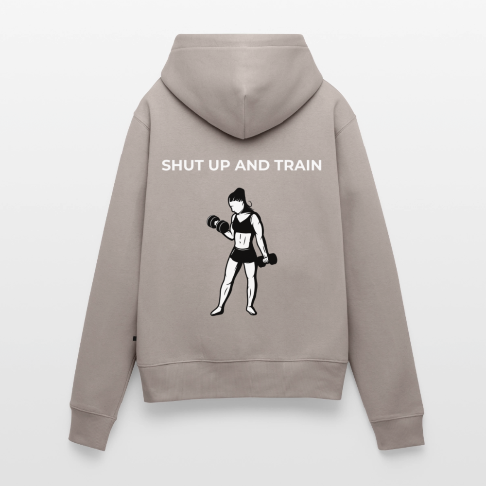 NO PAIN NO GAIN Hoodie Women - taupe