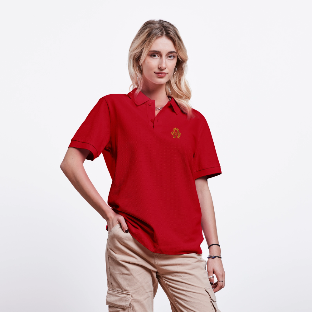 adligemotivations Logo Premium Polo Shirt - red