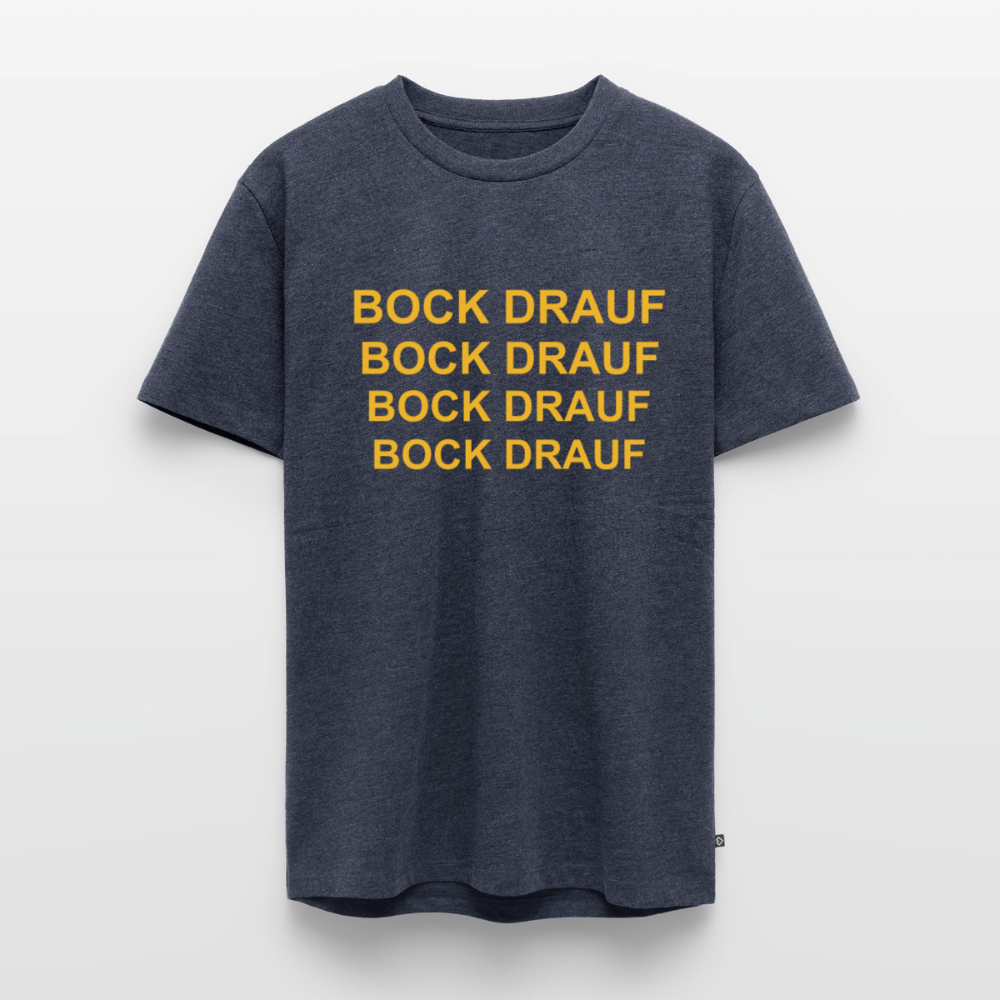 BOCK DRAUF Premium T-Shirt - heather denim