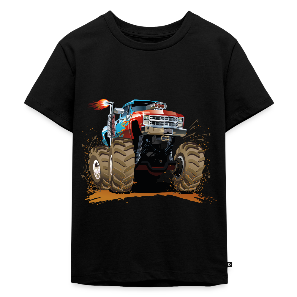 Monstertruck Premium Kinder T-Shirt - black