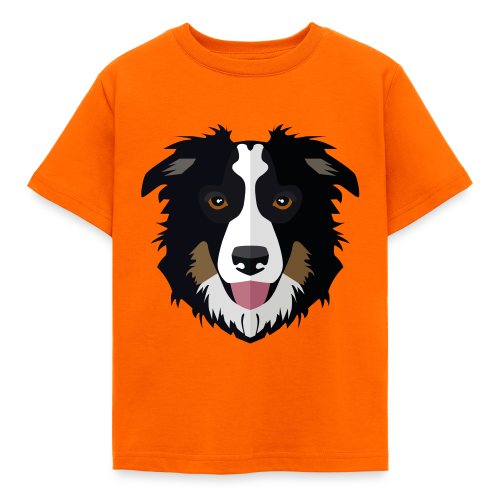 Hund Kinder T-Shirt - orange