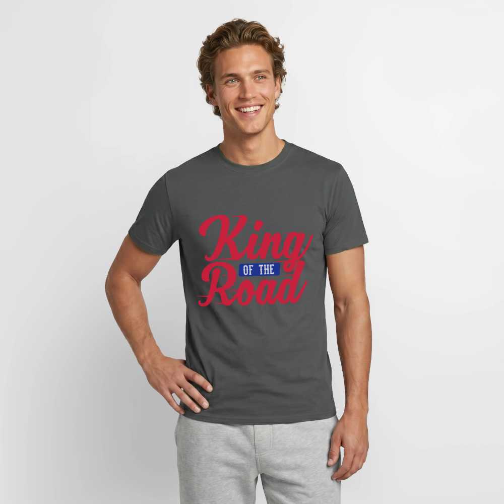 King of the Road T-Shirt - charcoal grey