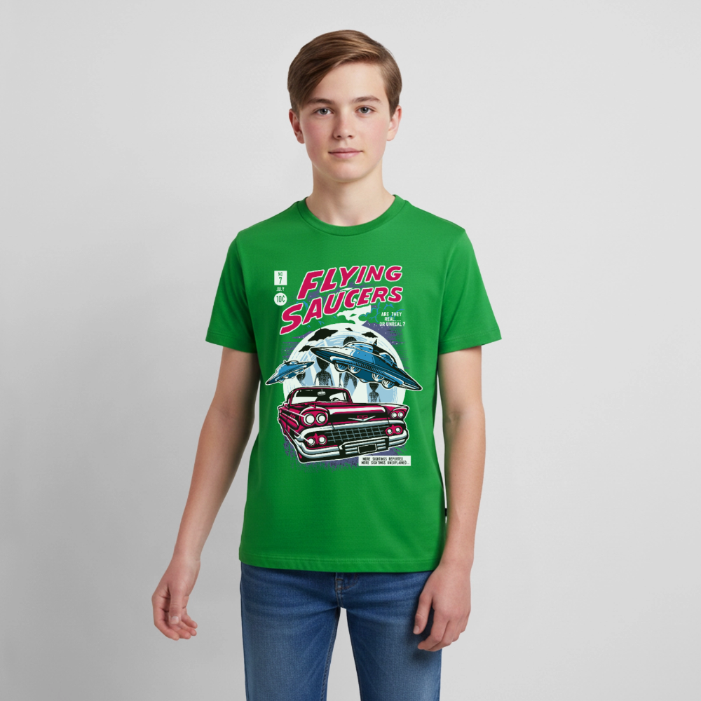 FLYING SAUCERS Premium Teenager T-Shirt - green