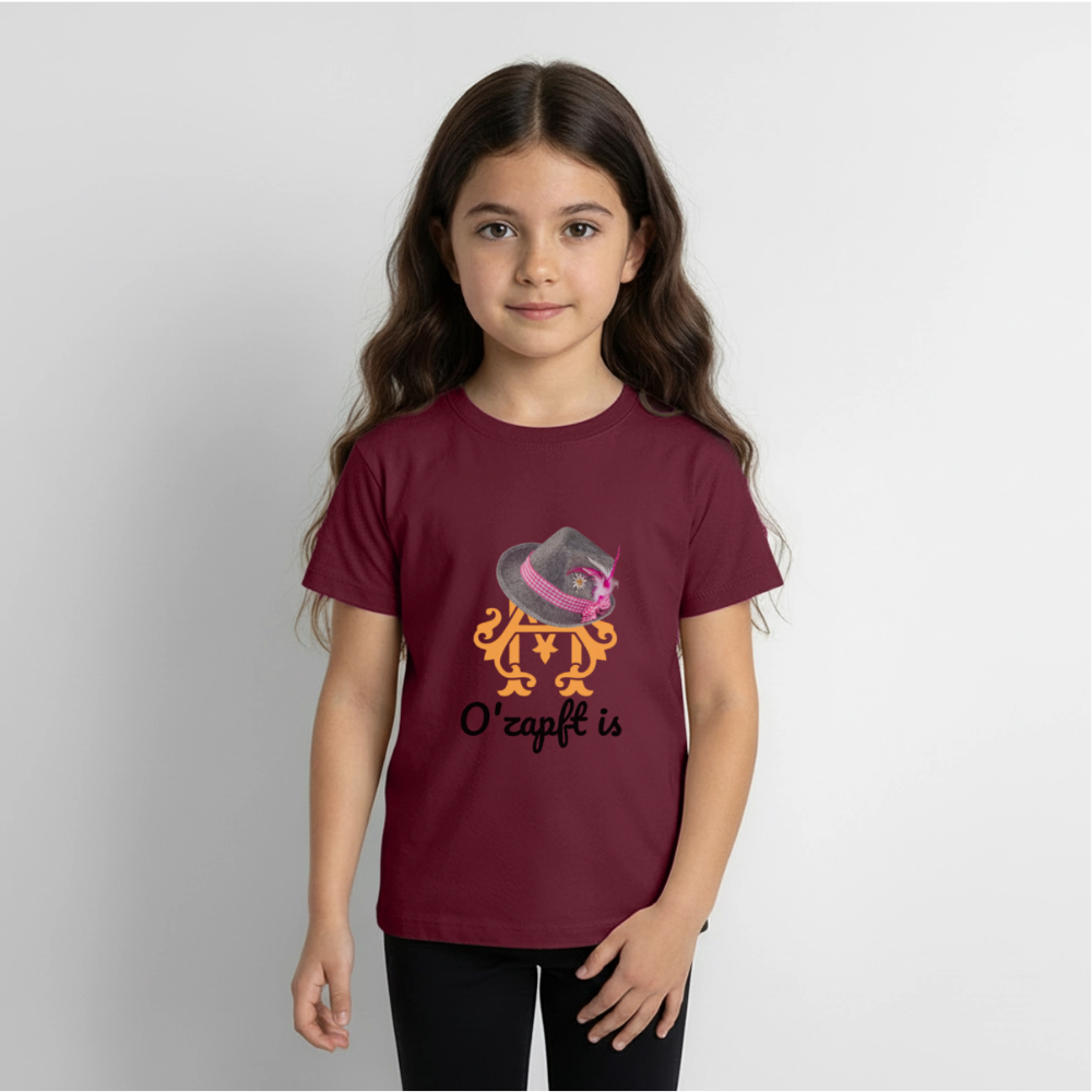 O´zapft is T-Shirt - burgundy