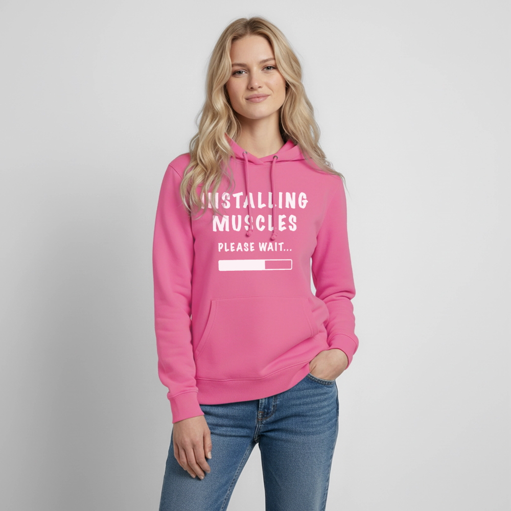 INSTALLING MUSCLES Hoodie - pink