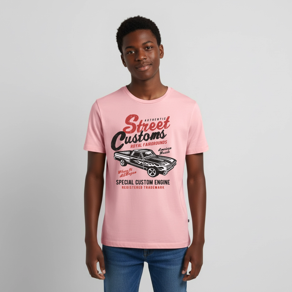 STREET CUSTOMS Premium Teenager T-Shirt - rose