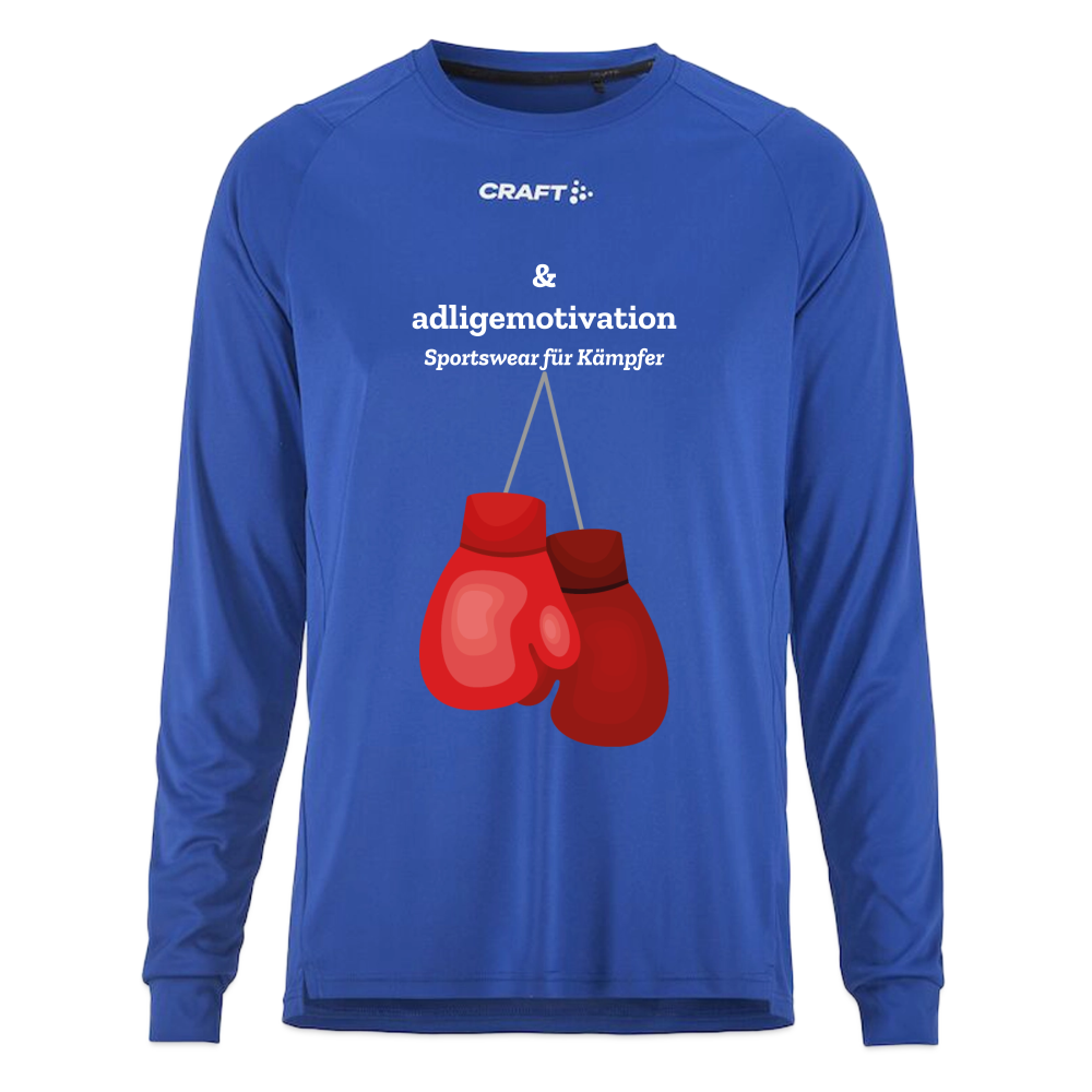 Boxer Longsleeve Tee - deep royal