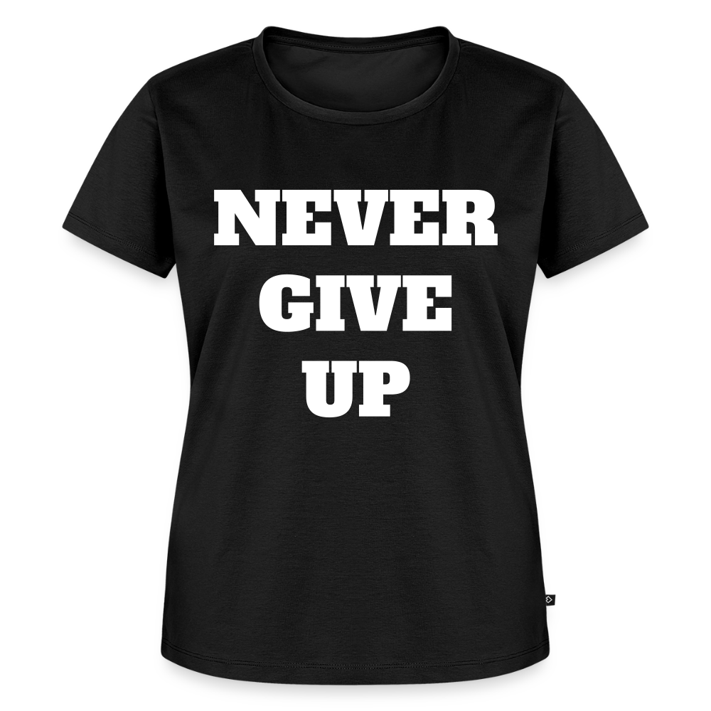 Never give up Premium T-Shirt - black