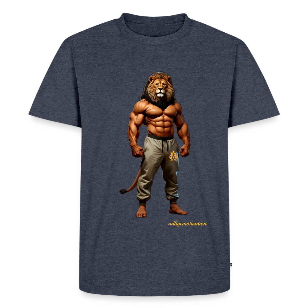 Löwenmann Premium T-Shirt - heather denim
