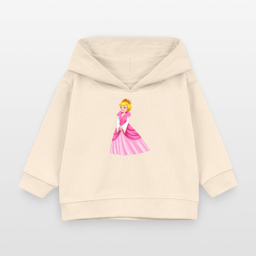 Prinzessin Premium Baby Hoodie - soft Ecru