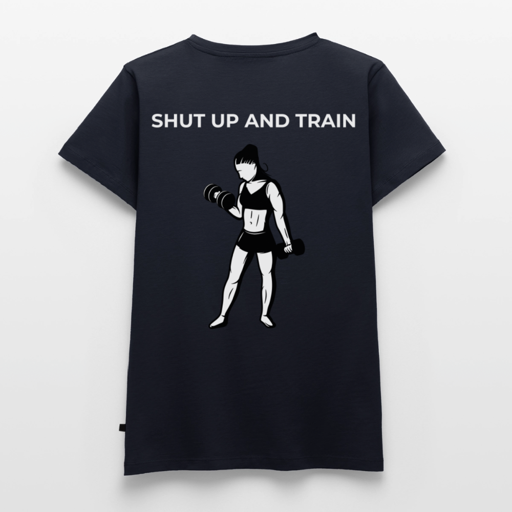 NO PAIN NO GAIN T-Shirt Woman - navy