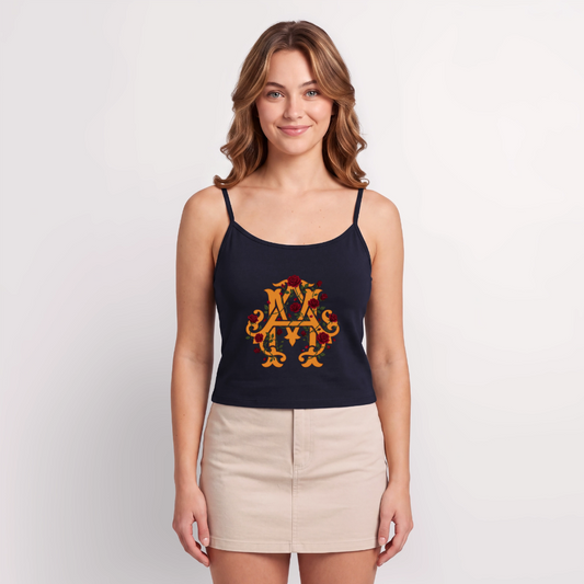 adligemotivation Premium Spaghetti Strap Top - navy