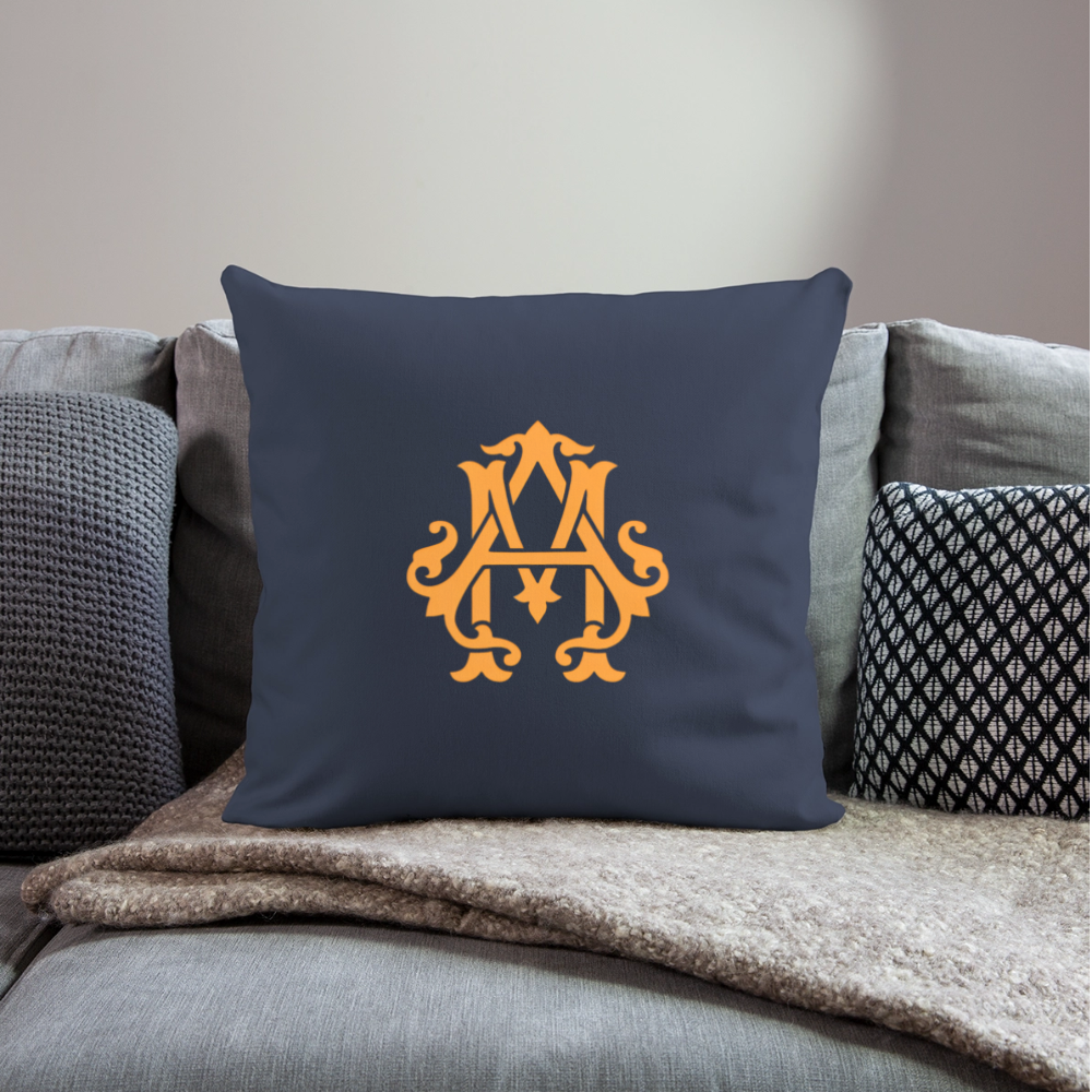 adligemotivation Kissen 45cm x 45cm - navy