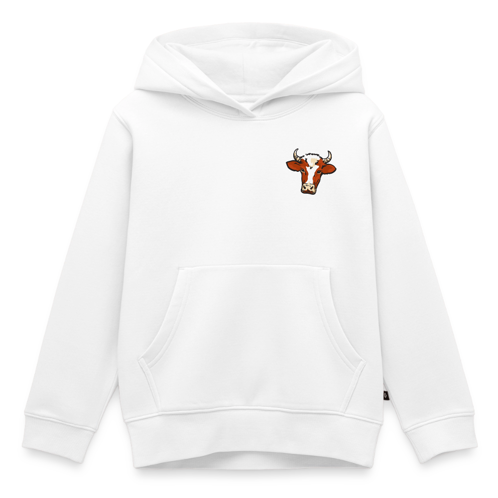 Bauernhof Premium Kinder Hoodie - white