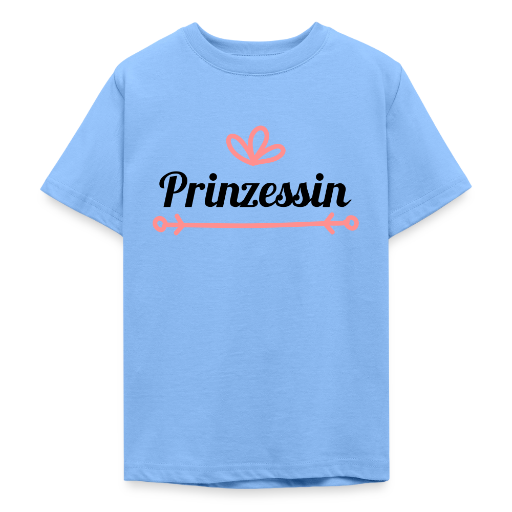 Prinzessin T-Shirt Teenager - sky blue