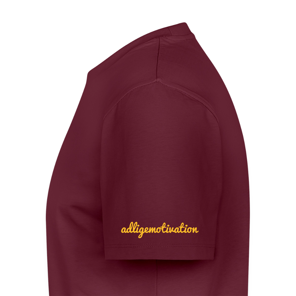 adligemotivations Premium Logo T-Shirt - burgundy