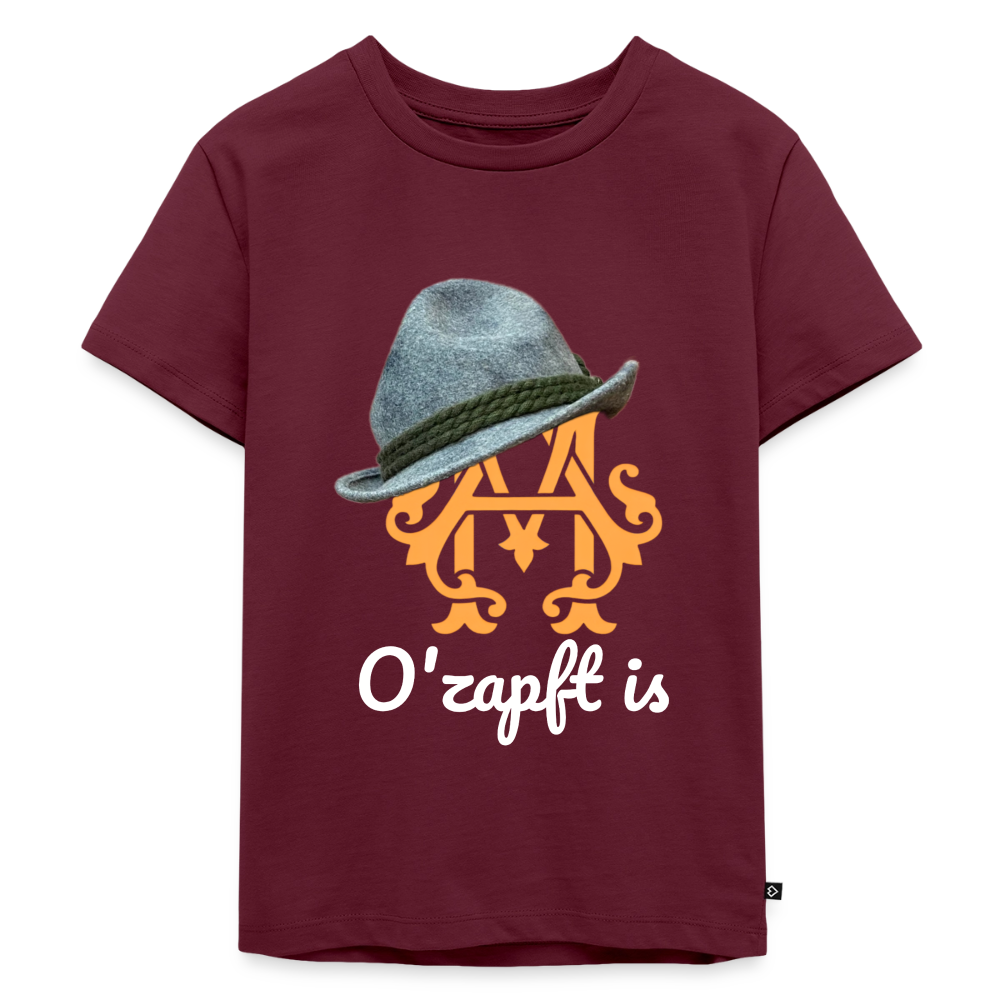 O´zapft is T-Shirt - burgundy