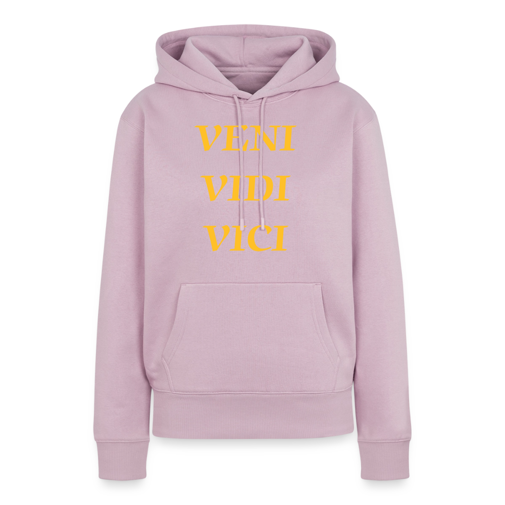 Veni, vidi, vici Premium Hoodie Woman - dusky pink