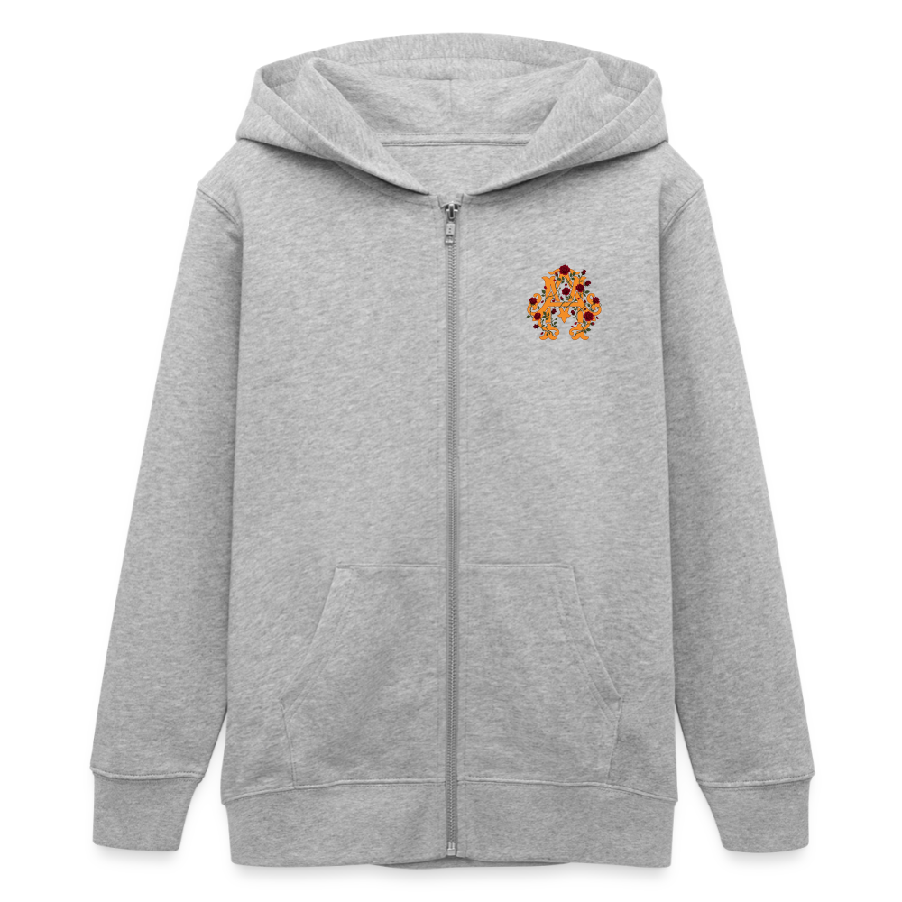 FAITH, HOPE, LOVE Premium Kapuzenjacke - heather grey