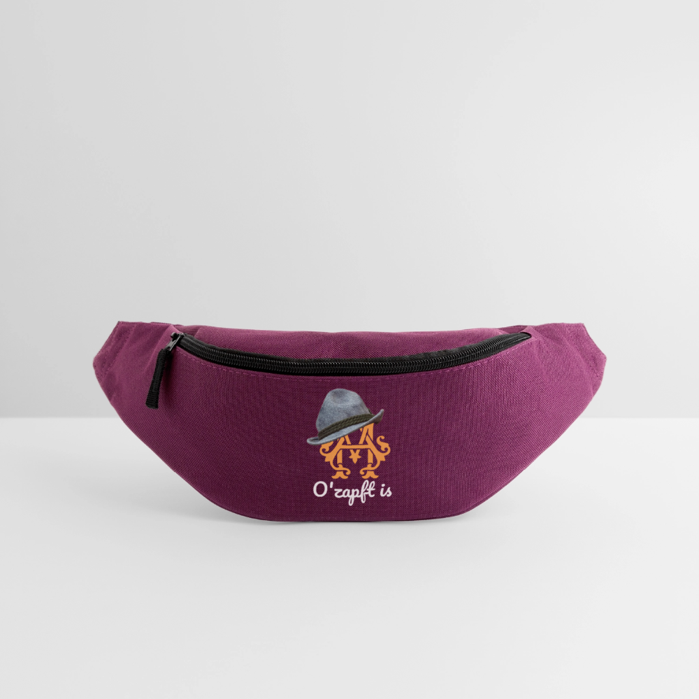 O´zapft is Bauchtasche - burgundy