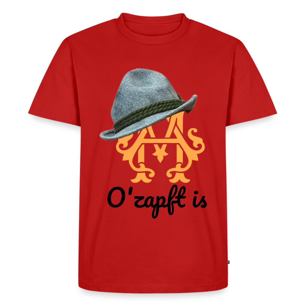 O´zapft is Premium T-Shirt - red