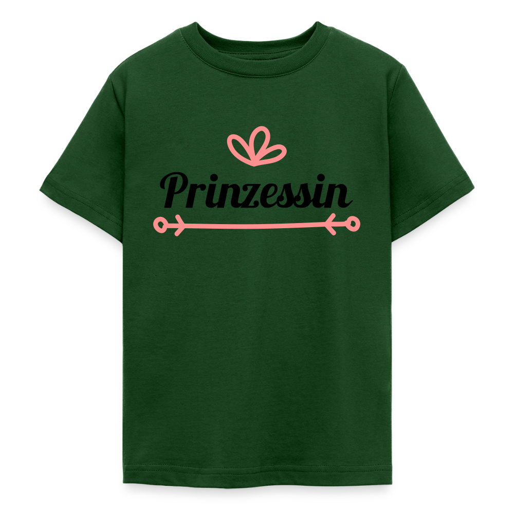 Prinzessin T-Shirt Teenager - forest green