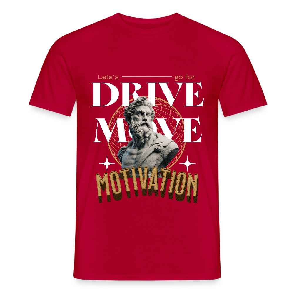 Motivation T-Shirt - red