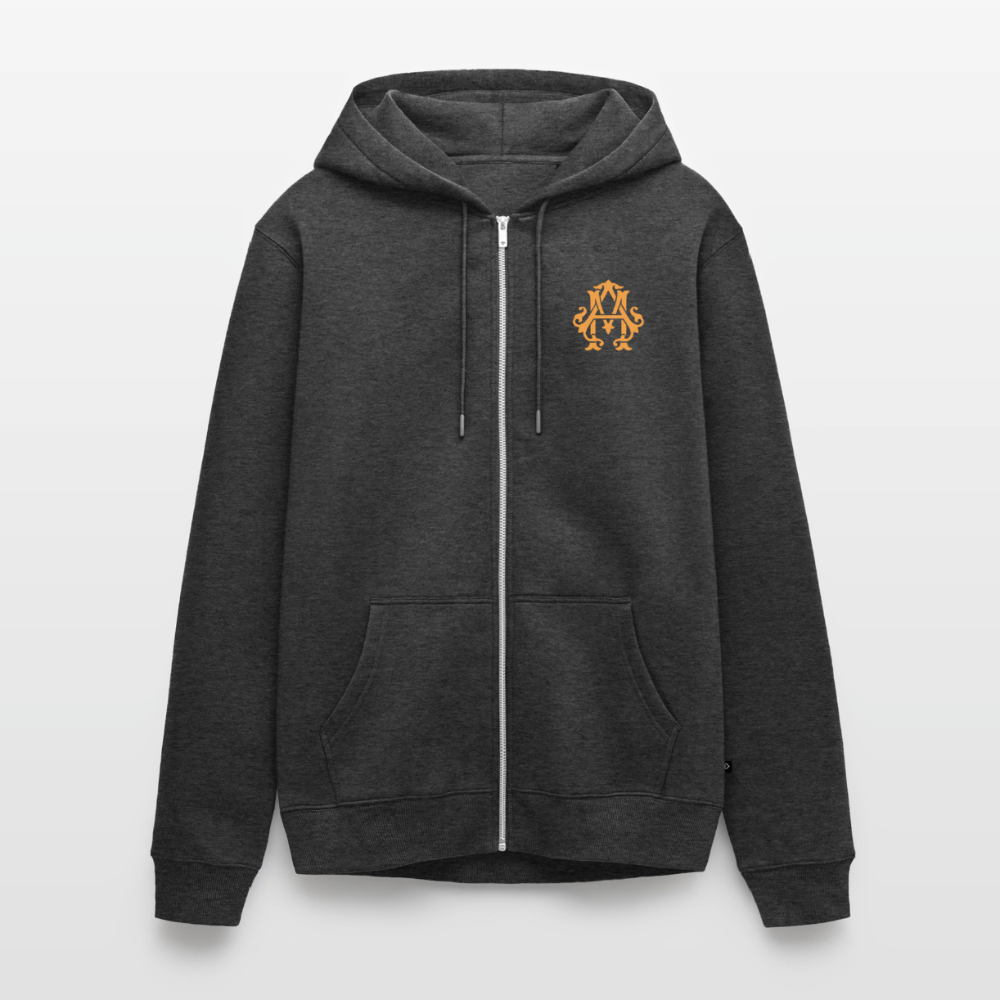 #TEAM adligemotivation Premium Logo Sweatjacke - heather anthracite