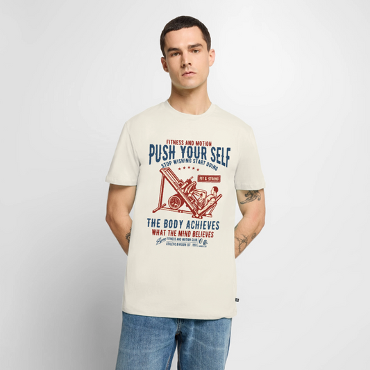 PUSH YOUR SELF Premium T-Shirt - off white