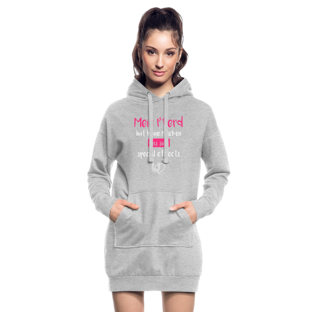 Hoodie Dress - heather grey