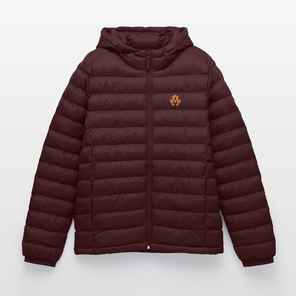 adligemotivations Logo Puffer Winterjacke - maroon