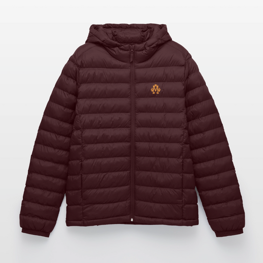 adligemotivations Logo Puffer Winterjacke - maroon