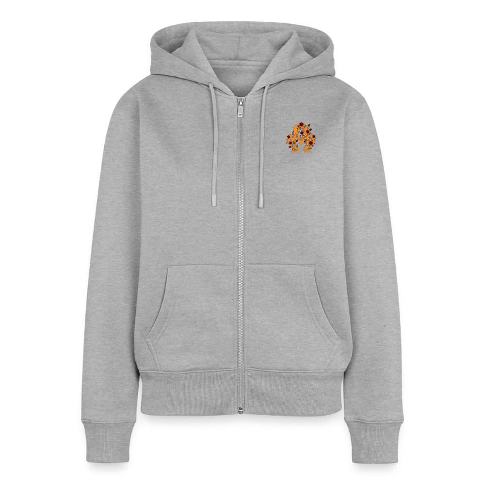 FAITH, HOPE, LOVE Premium Kapuzenjacke - heather grey