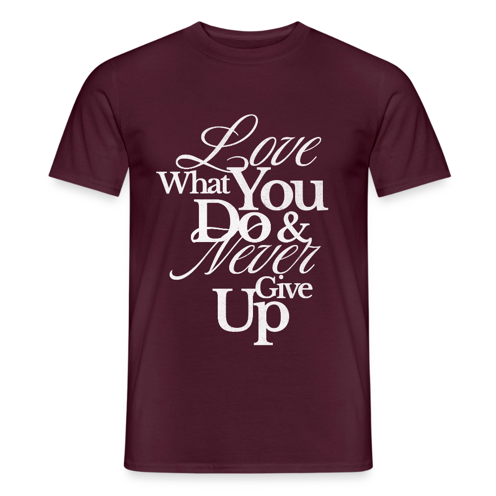 Love What You Do T-Shirt - brick red