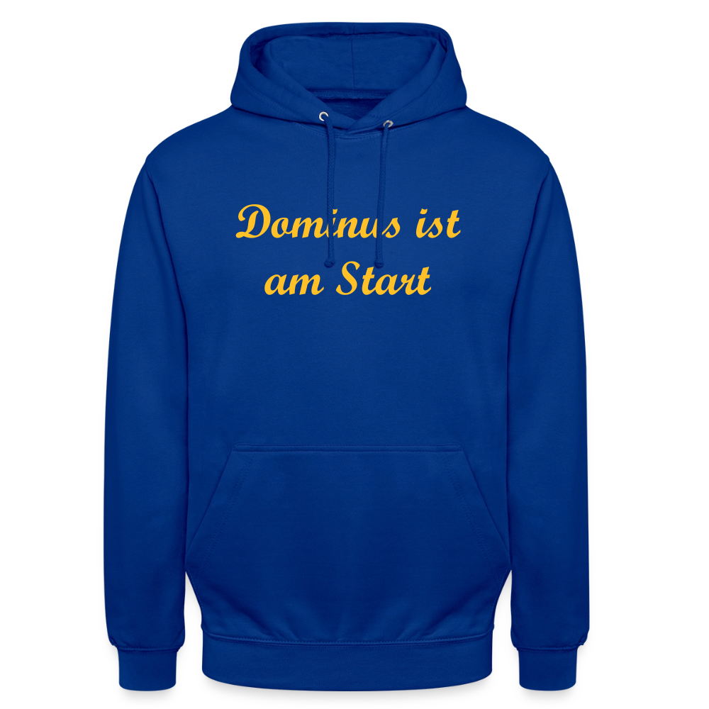 Dominus ist am Start Hoodie - bright royal