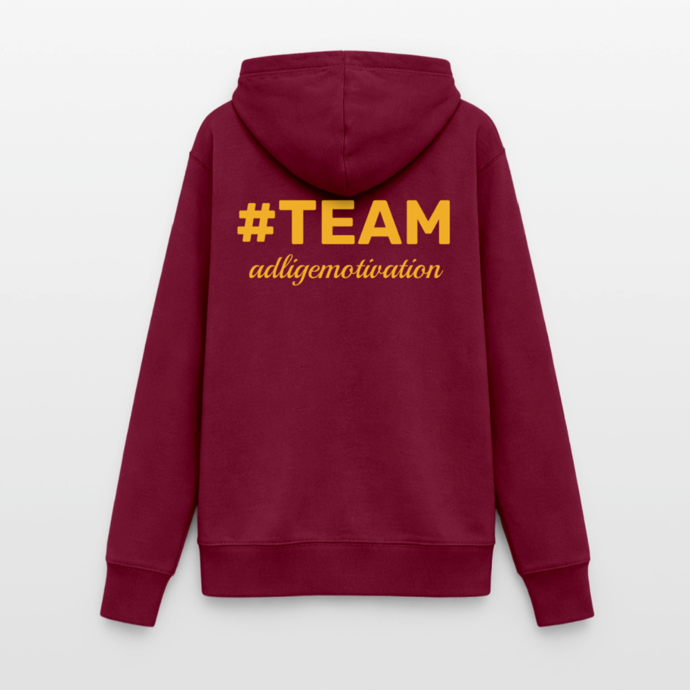 #TEAM adligemotivation Logo Hoodie - bordeaux