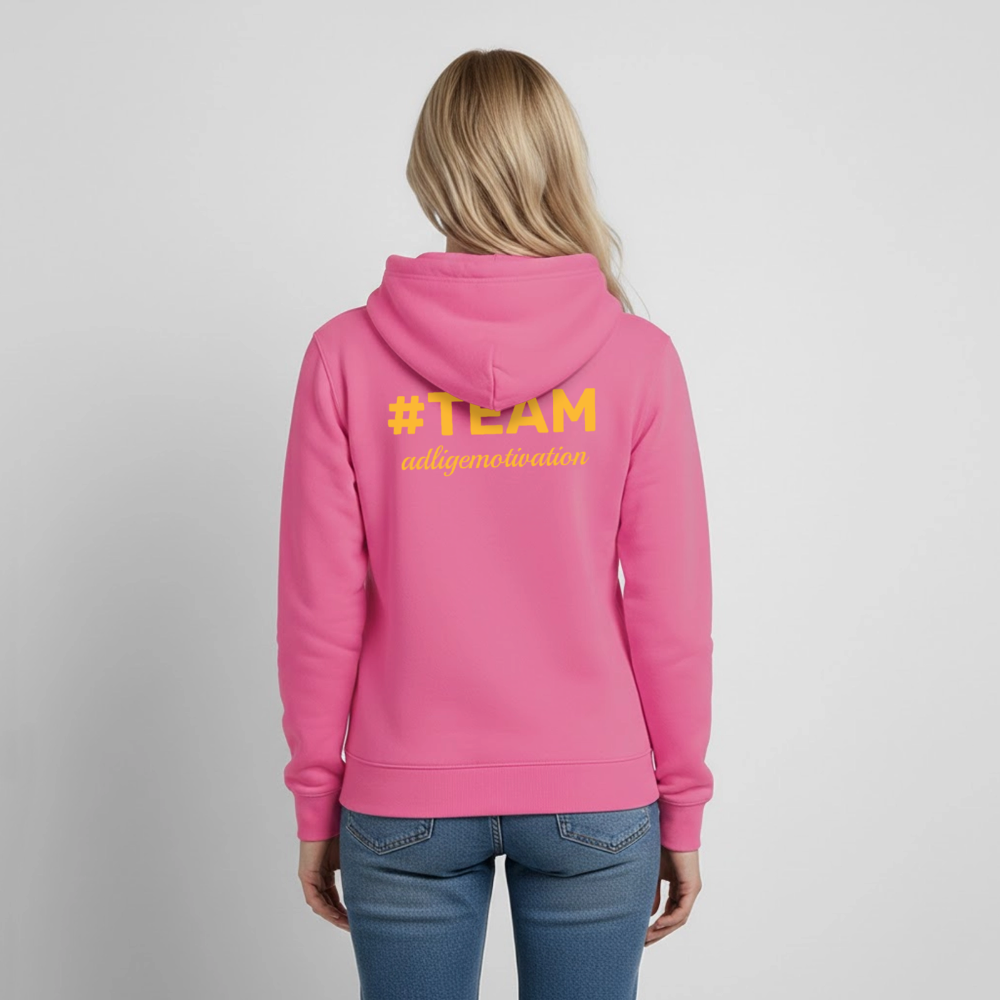 #TEAM adligemotivation Logo Hoodie - pink