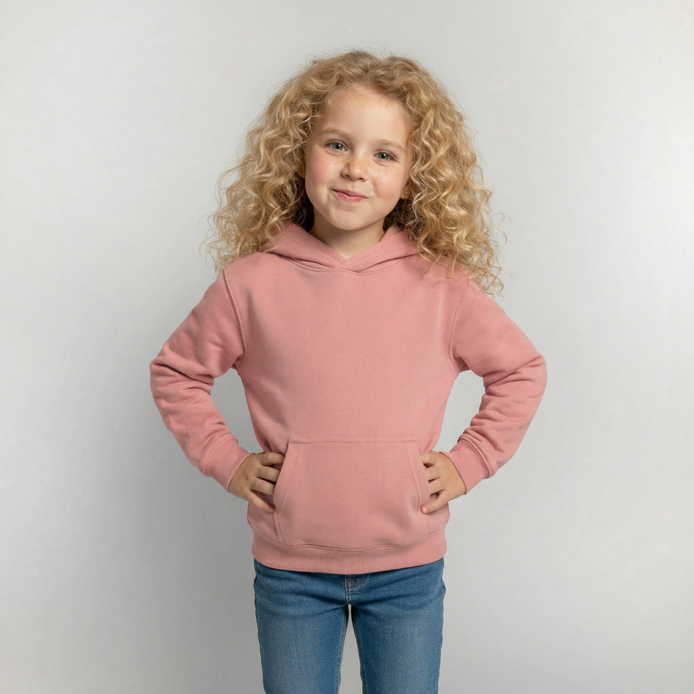 Bauernhof Kinder Hoodie - dusky rose