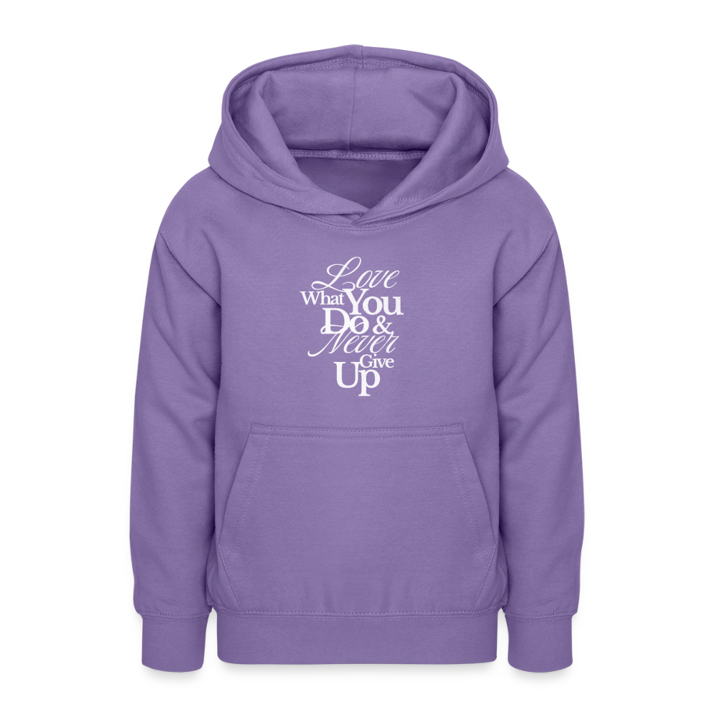 Love What You Do Hoodie - lavender