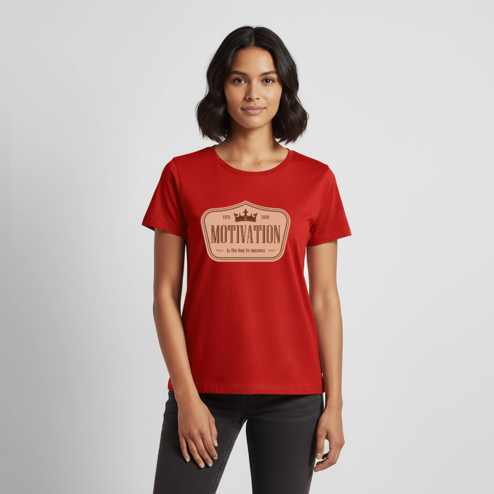 Motivations Premium T-Shirt - red