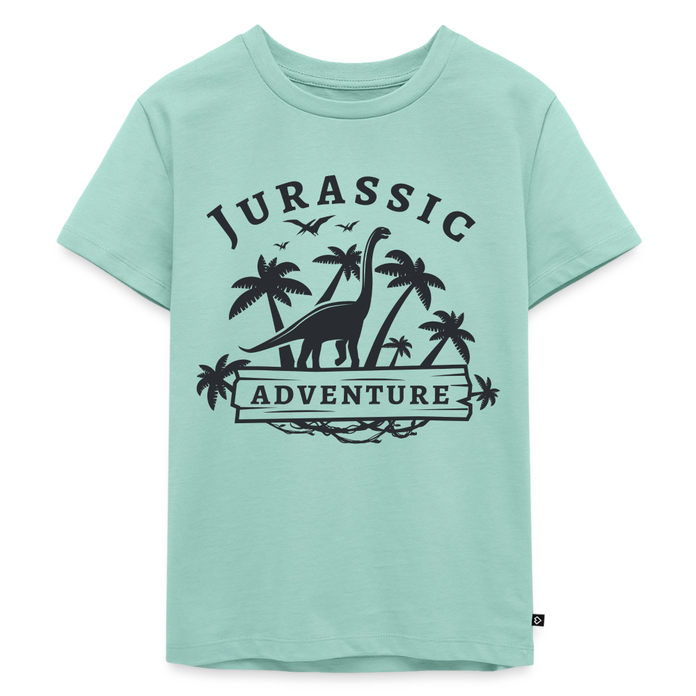 Dinosaurier Premium Kinder T-Shirt - mint 