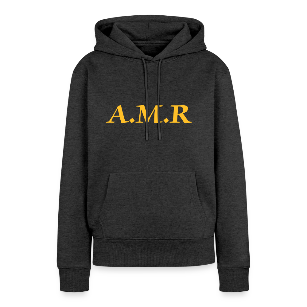 A.M.R  Premium Hoodie Woman - heather anthracite